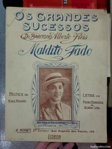 Musical scores: Partitura: Maldito Fado - Raul Ferrão